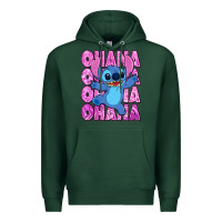 Sports Green ohana stitch Premium Hoodie - Zillion Design Studio