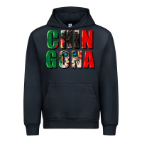 Navy chingona Urban Hoodie - CTS Tumbler Store