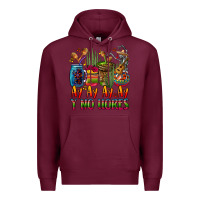 Burgundy ay ay ay ay canta y no llores coffee cups Premium Hoodie - CTS Tumbler Store