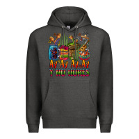 Charcoal Heather ay ay ay ay canta y no llores coffee cups Premium Hoodie - CTS Tumbler Store