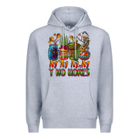 Heather Grey ay ay ay ay canta y no llores coffee cups Premium Hoodie - CTS Tumbler Store