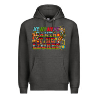 Charcoal Heather ay ay ay canta y no llores Premium Hoodie - CTS Tumbler Store