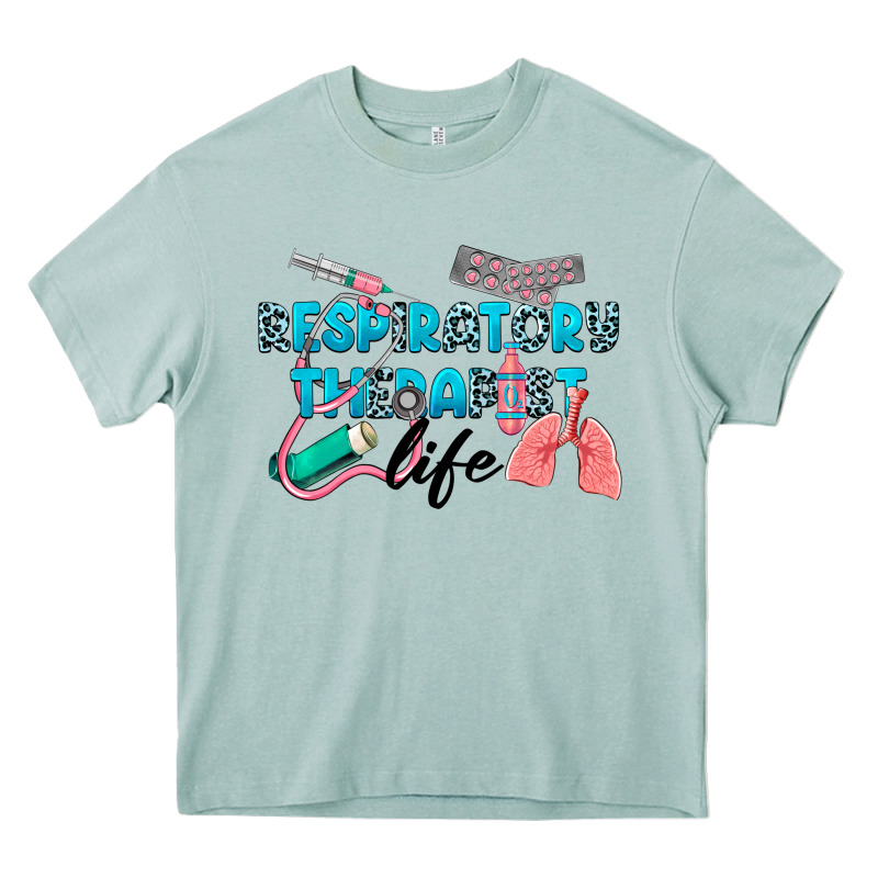 Western Respiratory Therapist Life Heavy Core Tee by LillyAllenDesigns | Teevron