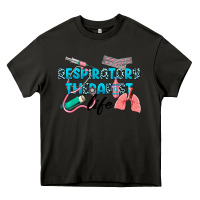 Asphalt Western Respiratory Therapist Life Heavy Core Tee - LillyAllenDesigns