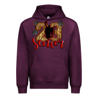 Mauve Wine senior 2023 Urban Hoodie - Zillion Design Studio
