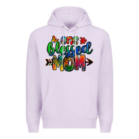 Lilac one blessed mom autism Premium Hoodie - Zillion Design Studio
