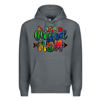 Rock one blessed mom autism Premium Hoodie - Zillion Design Studio