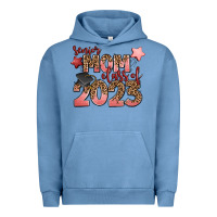 Pigment Pebble Blue senior mom class of 2023 Urban Hoodie - Zillion Design Studio