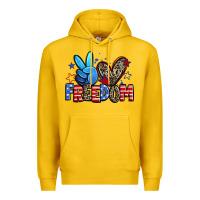 Lemon peace love freedom Premium Hoodie - Zillion Design Studio