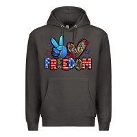 Smoke peace love freedom Premium Hoodie - Zillion Design Studio
