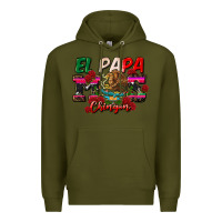 Army Green al papa mas chingon Premium Hoodie - CTS Tumbler Store