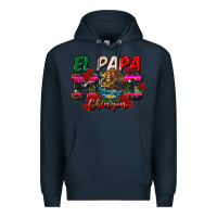 Navy al papa mas chingon Premium Hoodie - CTS Tumbler Store