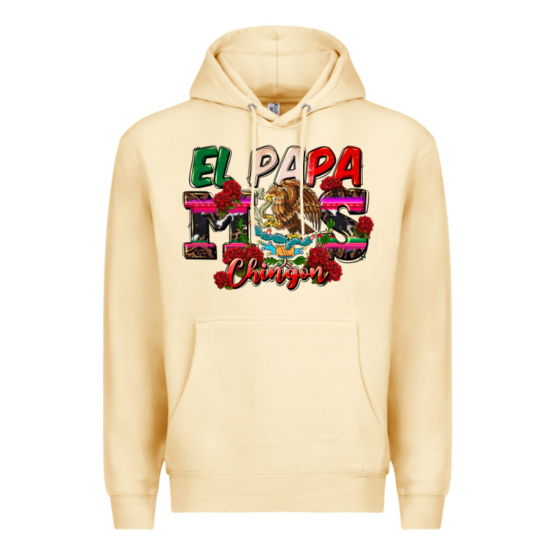 Al Papa Mas Chingon Premium Hoodie by CTS Tumbler Store | Teevron