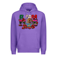 Purple al papa mas chingon Premium Hoodie - CTS Tumbler Store