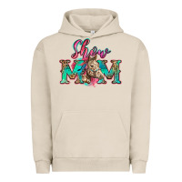 Pigment French Oak show mom horse Urban Hoodie - Zillion Design Studio