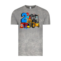 Cloud Rock forklift birthday two Vintage Tee - Artiststas