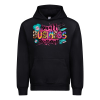 Black small business mama Urban Hoodie - Zillion Design Studio
