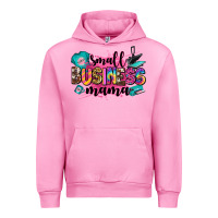 Fuchsia Pink small business mama Urban Hoodie - Zillion Design Studio