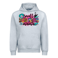 Heather Grey small business mama Urban Hoodie - Zillion Design Studio