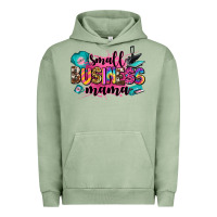 Pigment Oil Green small business mama Urban Hoodie - Zillion Design Studio