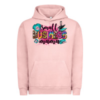 Pigment Salmon small business mama Urban Hoodie - Zillion Design Studio
