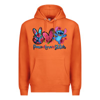 Carrot peace love stitch Premium Hoodie - Zillion Design Studio