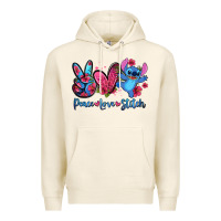 Tofu peace love stitch Premium Hoodie - Zillion Design Studio