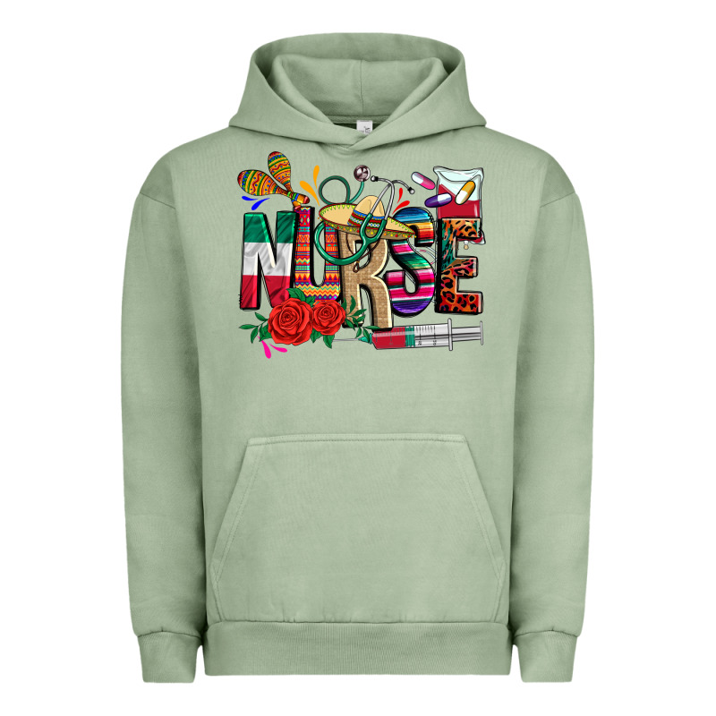 Cinco De Mayo Nurse Urban Hoodie by CTS Tumbler Store | Teevron