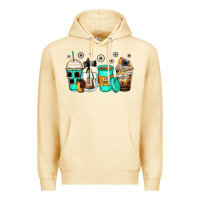 Pina Colada photography coffee cups Premium Hoodie - Zillion Design Studio