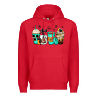 Red photography coffee cups Premium Hoodie - Zillion Design Studio