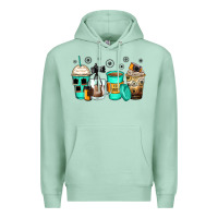 Seafoam photography coffee cups Premium Hoodie - Zillion Design Studio