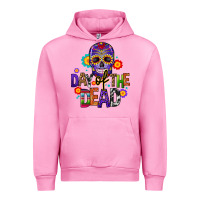 Fuchsia Pink day of the dead mexico Urban Hoodie - CTS Tumbler Store