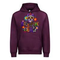 Mauve Wine day of the dead mexico Urban Hoodie - CTS Tumbler Store