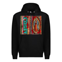 Black abuela serape leopard tumbler 3 Premium Hoodie - CTS Tumbler Store