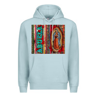 Blue Mist abuela serape leopard tumbler 3 Premium Hoodie - CTS Tumbler Store