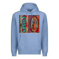Colony Blue abuela serape leopard tumbler 3 Premium Hoodie - CTS Tumbler Store