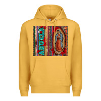 Mustard abuela serape leopard tumbler 3 Premium Hoodie - CTS Tumbler Store