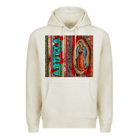 Oatmeal Heather abuela serape leopard tumbler 3 Premium Hoodie - CTS Tumbler Store