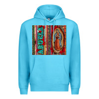 Ocean Blue abuela serape leopard tumbler 3 Premium Hoodie - CTS Tumbler Store