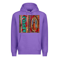 Purple abuela serape leopard tumbler 3 Premium Hoodie - CTS Tumbler Store