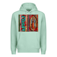 Seafoam abuela serape leopard tumbler 3 Premium Hoodie - CTS Tumbler Store