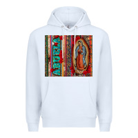White abuela serape leopard tumbler 3 Premium Hoodie - CTS Tumbler Store