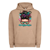 Pigment Burro small business messy bun Urban Hoodie - Zillion Design Studio