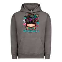 Pigment Tornado small business messy bun Urban Hoodie - Zillion Design Studio