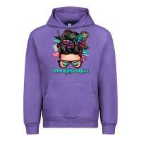 Tulip small business messy bun Urban Hoodie - Zillion Design Studio