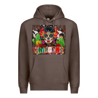 Coffee chingona tumbler 3 Premium Hoodie - CTS Tumbler Store