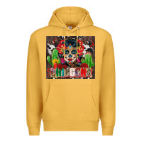 Mustard chingona tumbler 3 Premium Hoodie - CTS Tumbler Store