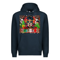 Navy chingona tumbler 3 Premium Hoodie - CTS Tumbler Store