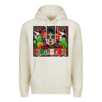 Oatmeal Heather chingona tumbler 3 Premium Hoodie - CTS Tumbler Store