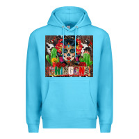 Ocean Blue chingona tumbler 3 Premium Hoodie - CTS Tumbler Store
